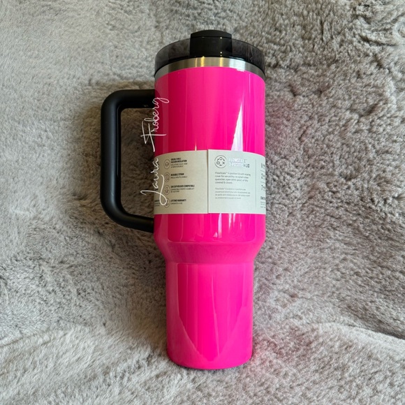 Stanley H2.0 Quencher Tumbler - Neon Pink - Picture 2 of 5